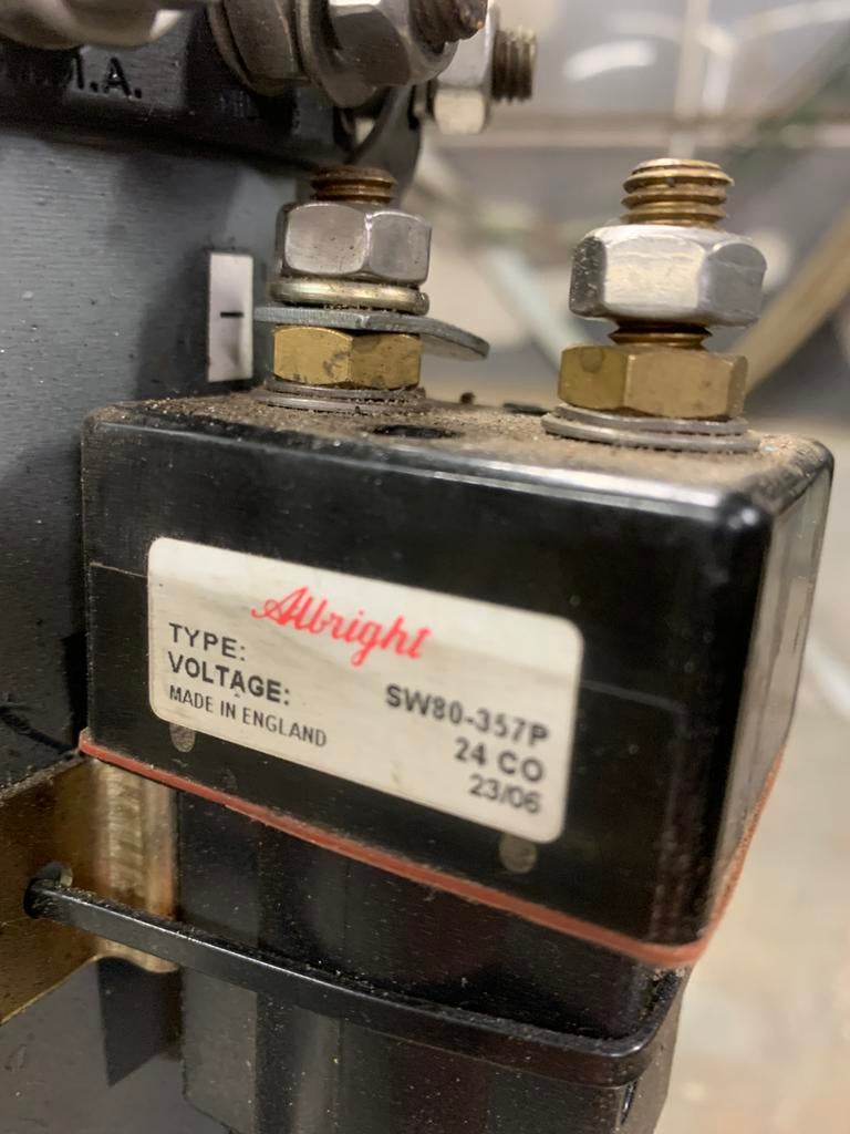 Hydrauliekpomp 24 volt, Ophalen of Verzenden, Zo goed als nieuw, Elektromotor, 1800 rpm of meer