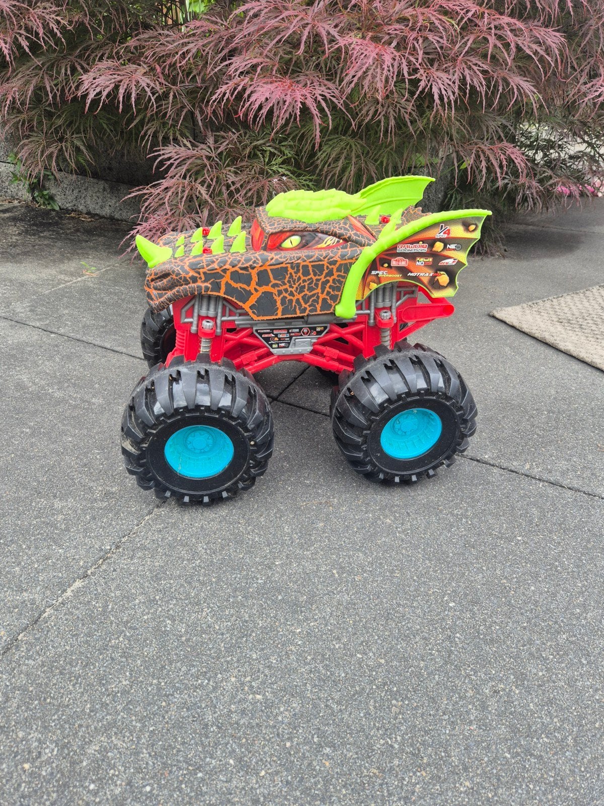 Dickie dragon Toys Monster Truck - Draak Design, Ophalen of Verzenden, Gebruikt