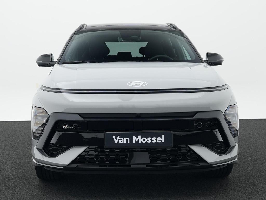 Hyundai Kona 1.6 GDI HEV N Line Sky | Schuif/Kantel dak | St, Auto's, Hyundai, 12 maanden, 1110 kg, Origineel Nederlands, Bedrijf
