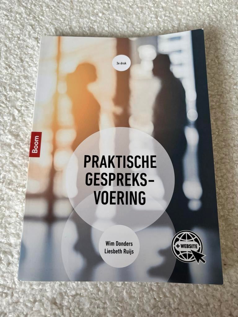 Praktische Gespreksvoering - Wim Donders & Liesbeth Ruijs, Boeken, Studieboeken en Cursussen, Ophalen of Verzenden, Gamma, Zo goed als nieuw