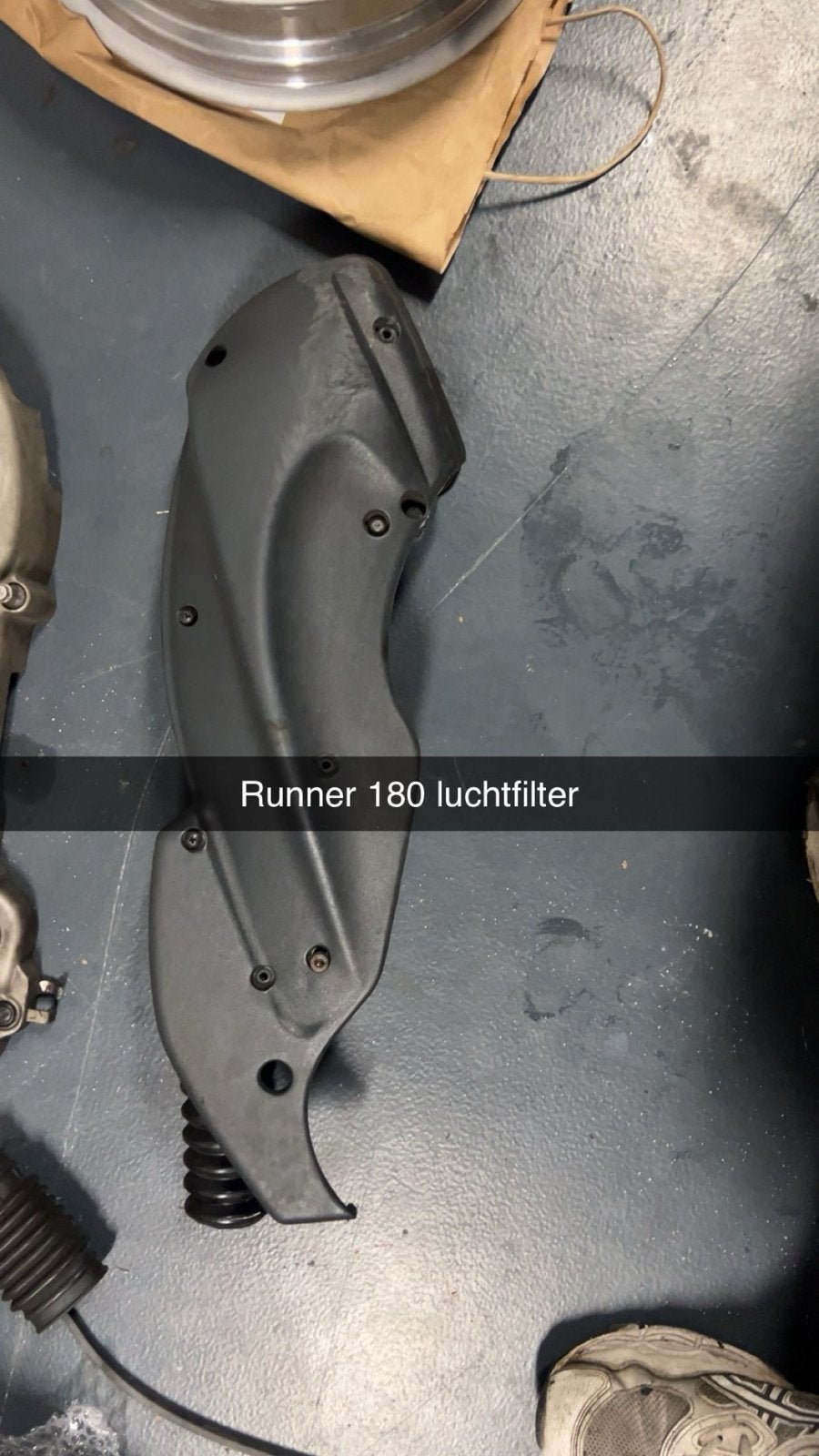 Runner 180 luchtfilter, Ophalen of Verzenden, Gebruikt, Overige typen, Piaggio