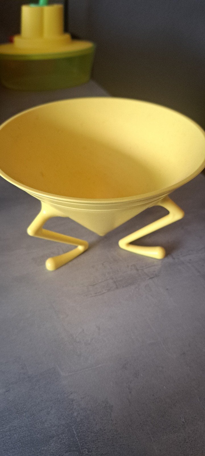 Alessi bakje geel, Ophalen of Verzenden, Rond, Overige materialen
