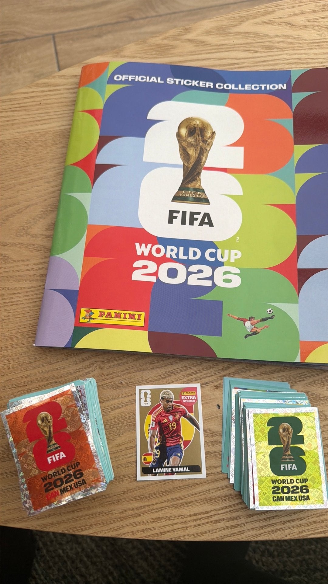 Panini wk 2026 stickers, Ophalen of Verzenden, Nieuw