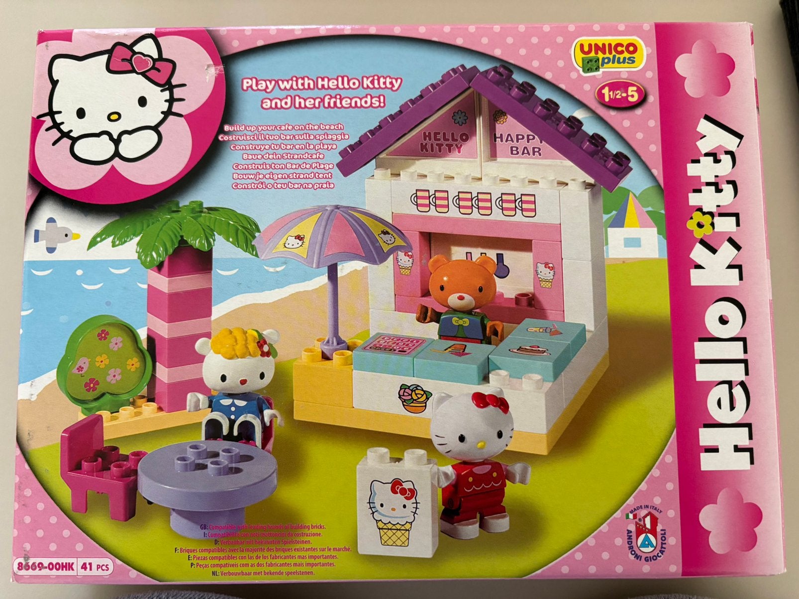 Hello Kitty Bouwset Strandbar, Ophalen, Gebruikt, Overige merken
