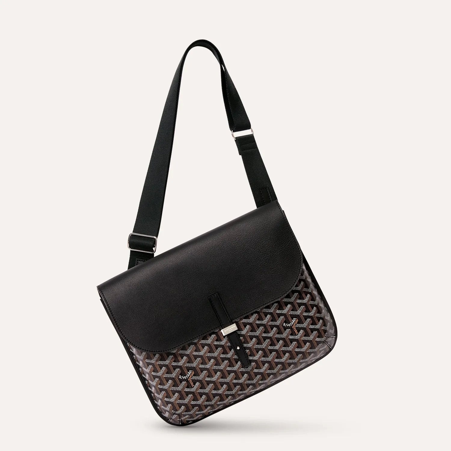 Goyard Coursier Messenger Bag, Sieraden, Tassen en Uiterlijk, Overige merken, Zwart, Nieuw, Ophalen of Verzenden