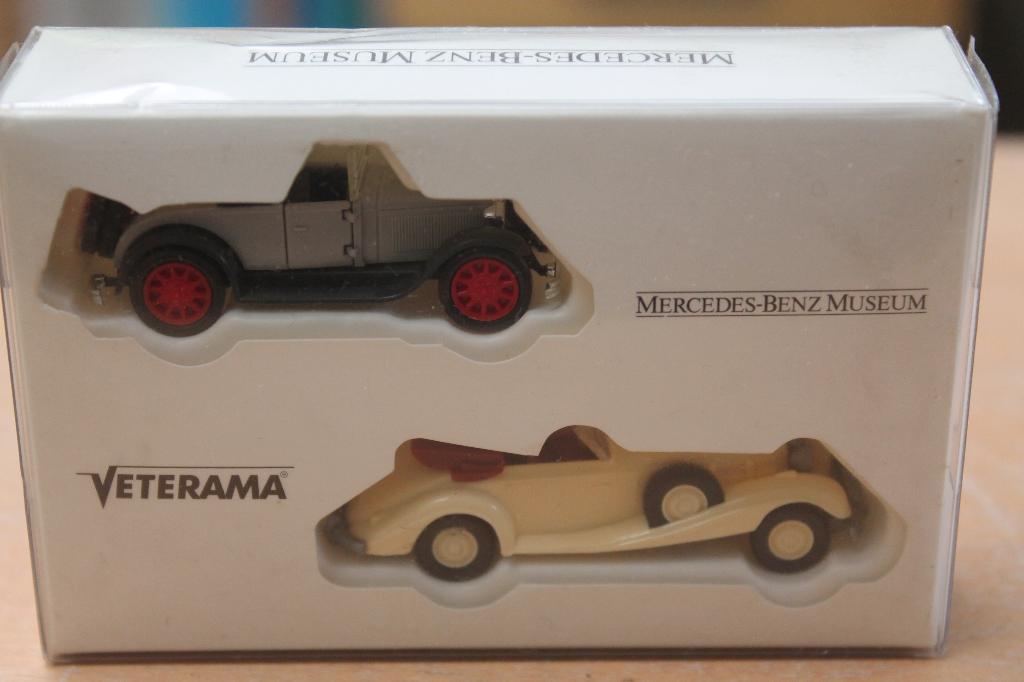 Wiking Mercedes museum set Veterama 92, Ophalen of Verzenden, Zo goed als nieuw, Auto, Wiking
