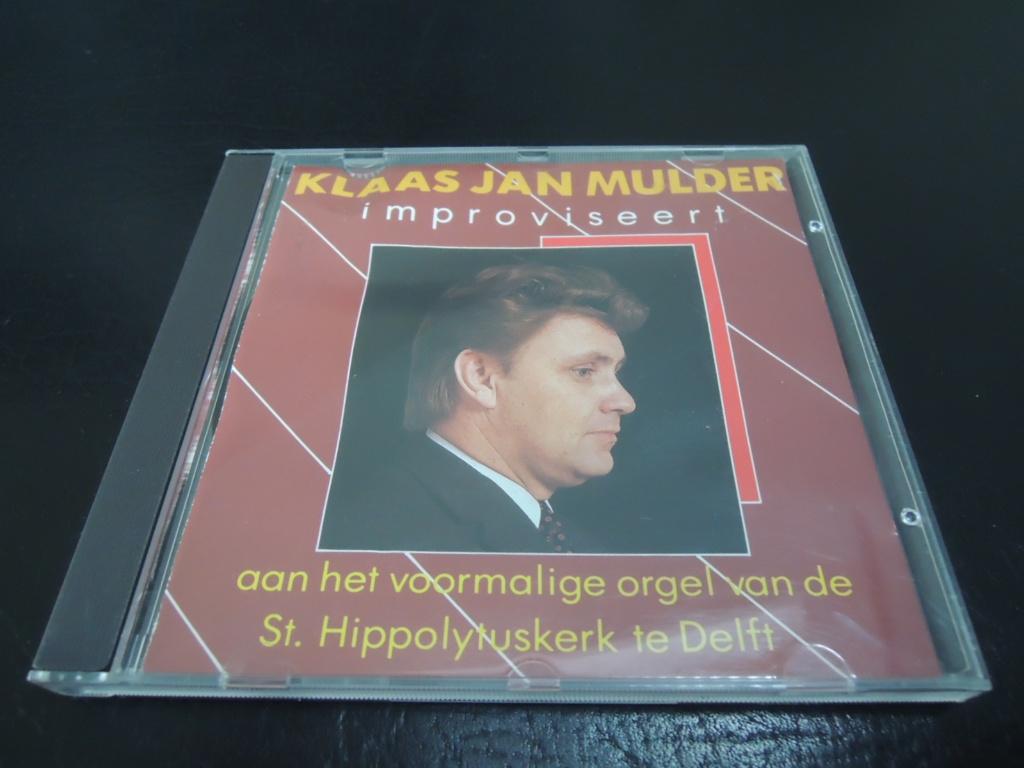 Klaas Jan Mulder orgel improvisaties, Cd's en Dvd's, Gebruikt, Met libretto, Overige typen, Ophalen of Verzenden