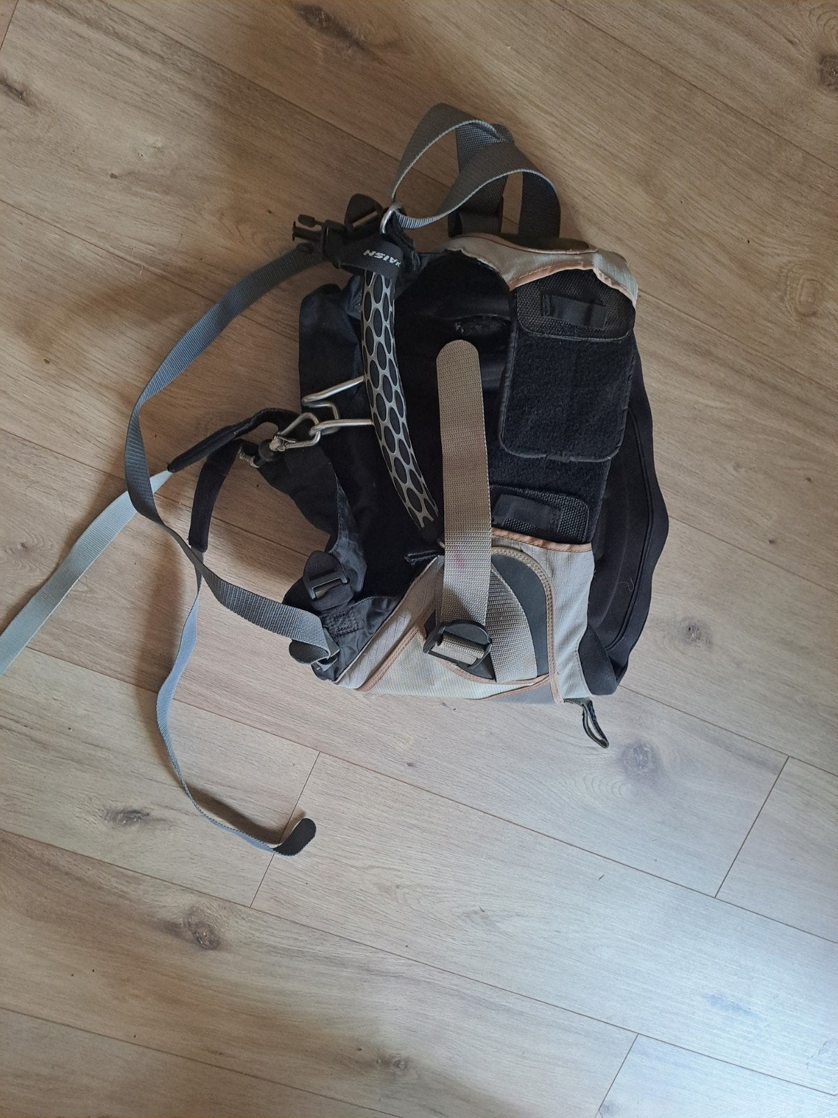 kiteharnas, Geen board, Ophalen