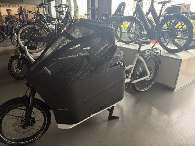 Riese & Müller Packster 70  bakfiets actie €3500 korting!, Overige merken, Ophalen of Verzenden, 50 tot 53 cm, Schijfrem