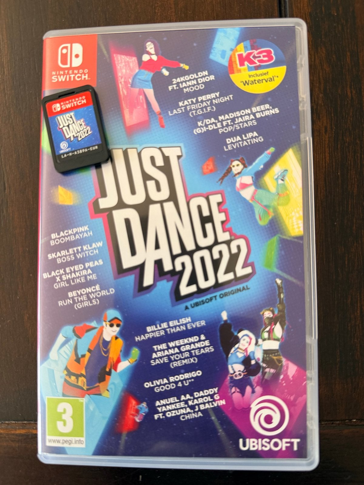 Just Dance 2022 Nintendo Switch - Inclusief K3 'Waterval', Muziek, Eén computer, Ophalen of Verzenden, Zo goed als nieuw