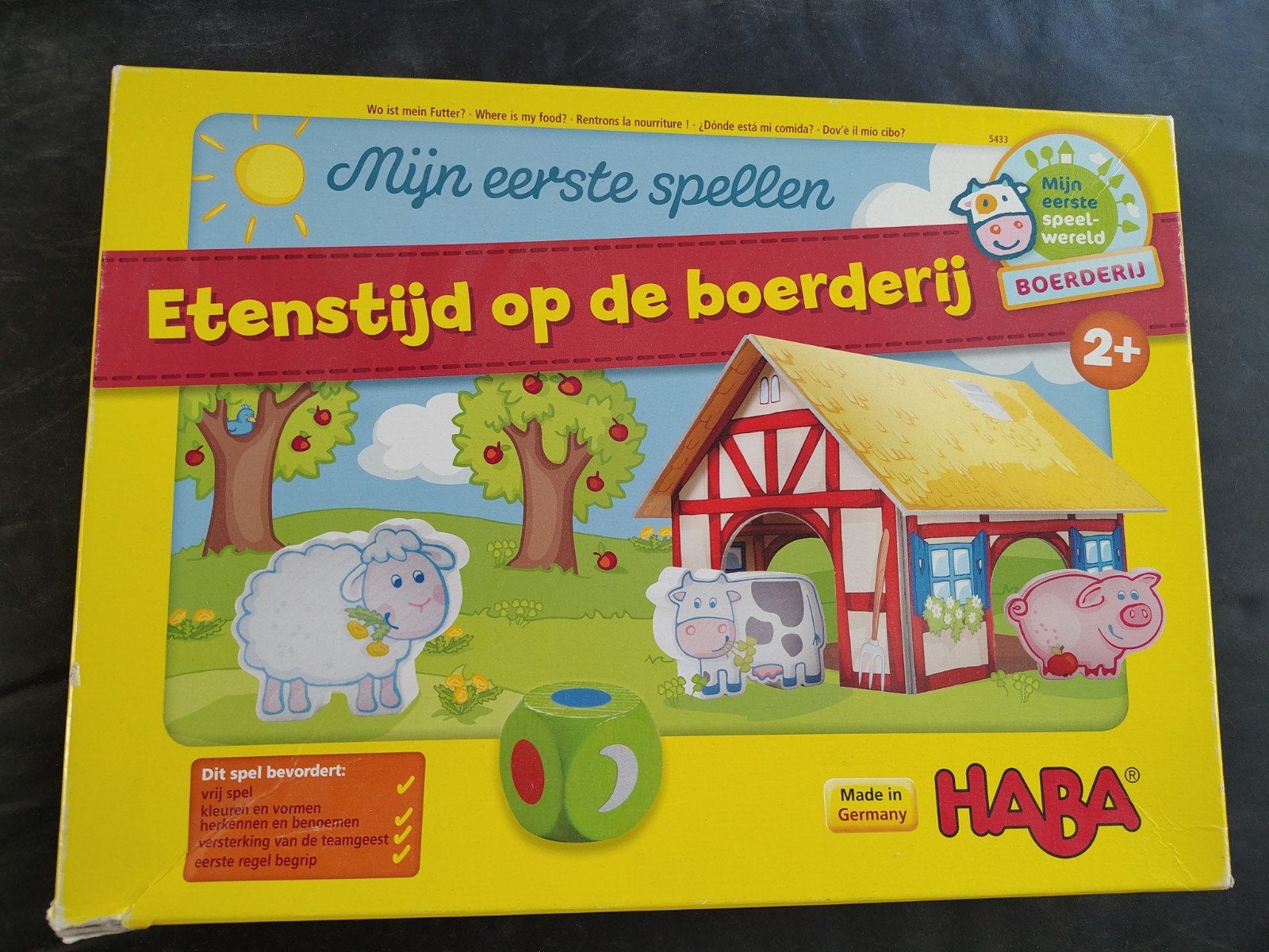 Haba etenstijd op de boerderij, Ophalen