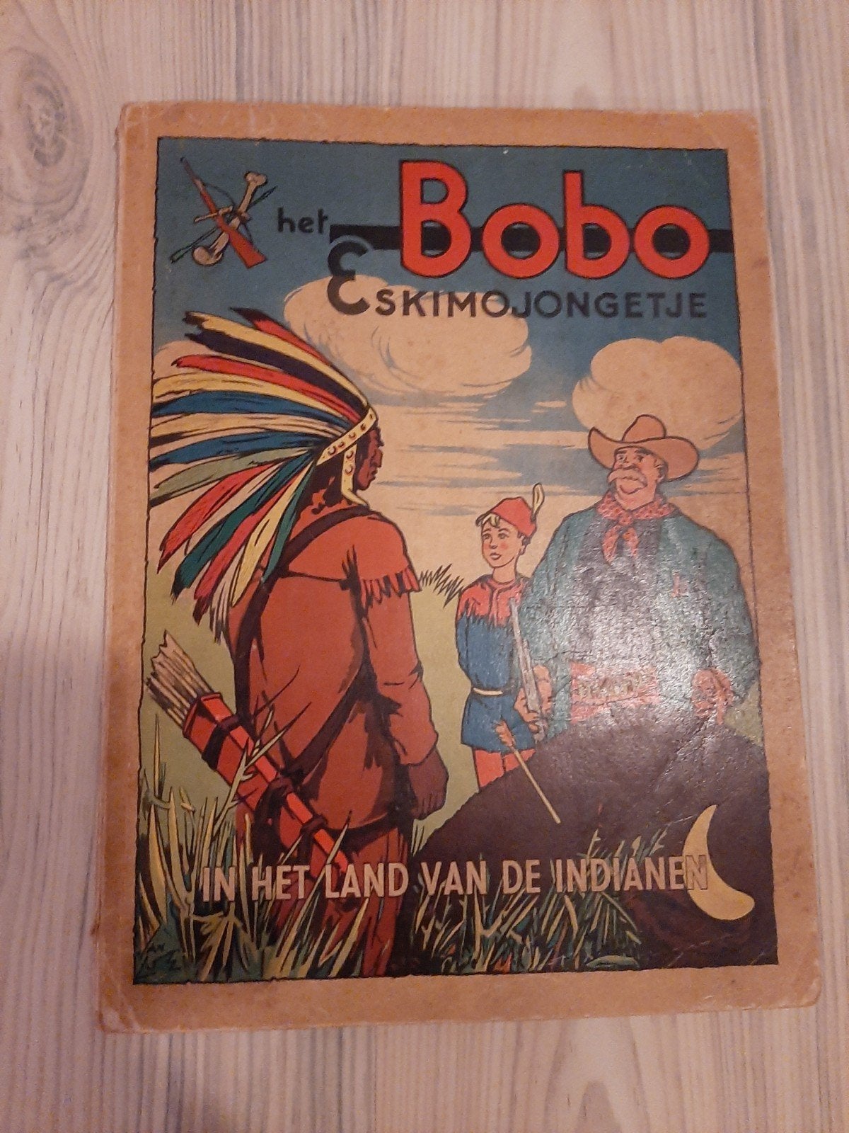 Het Bobo & Skimojongetje: In het land van de Indianen, Ophalen of Verzenden
