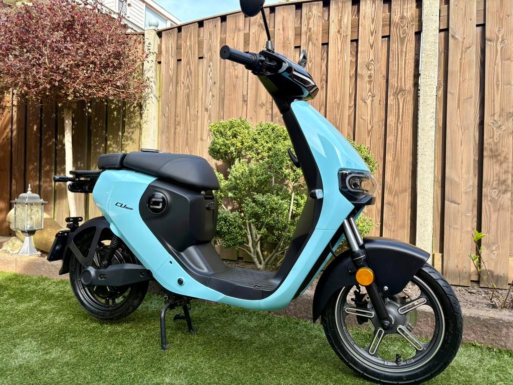 Super Soco CU Electrische scooter ideaal voor Camper,Boot, Ophalen, Maximaal 45 km/u, Elektrisch, Zo goed als nieuw