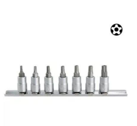 Doppenset Resistorx 7 delig Force [20711], Auto diversen, Autogereedschap, Ophalen of Verzenden, Nieuw