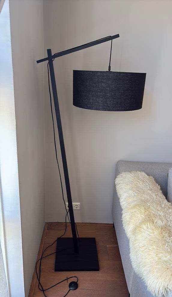 Good & Mojo vloerlamp Andes zwarr/zwart, Ophalen of Verzenden, Zo goed als nieuw, 150 tot 200 cm