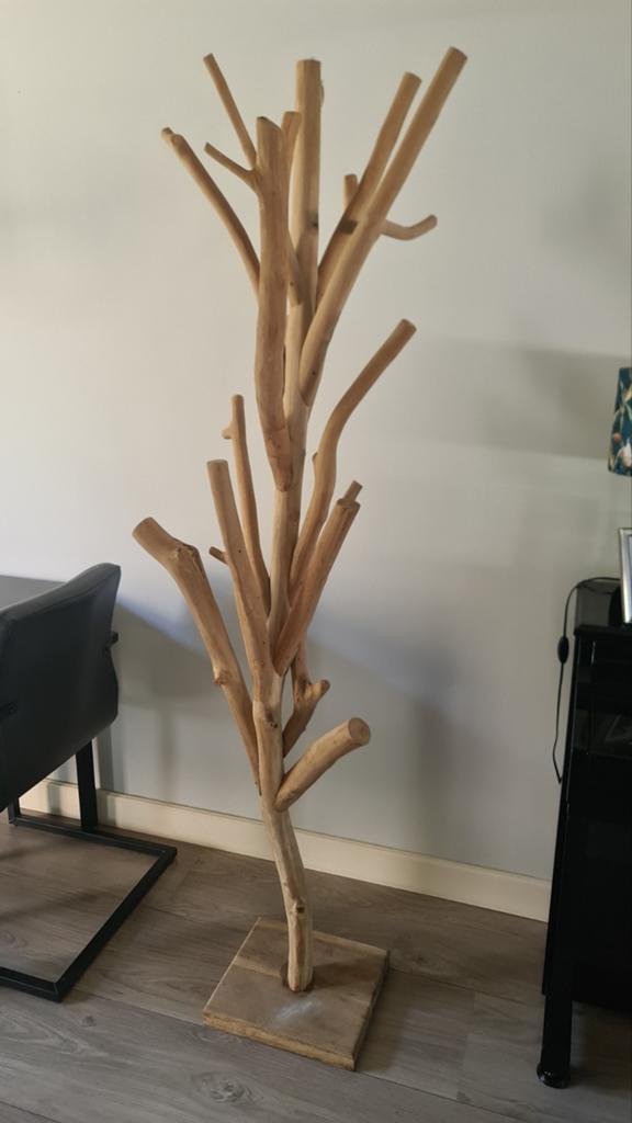Deco boom blank hout 180cm hoog - Gratis afhalen, Ophalen