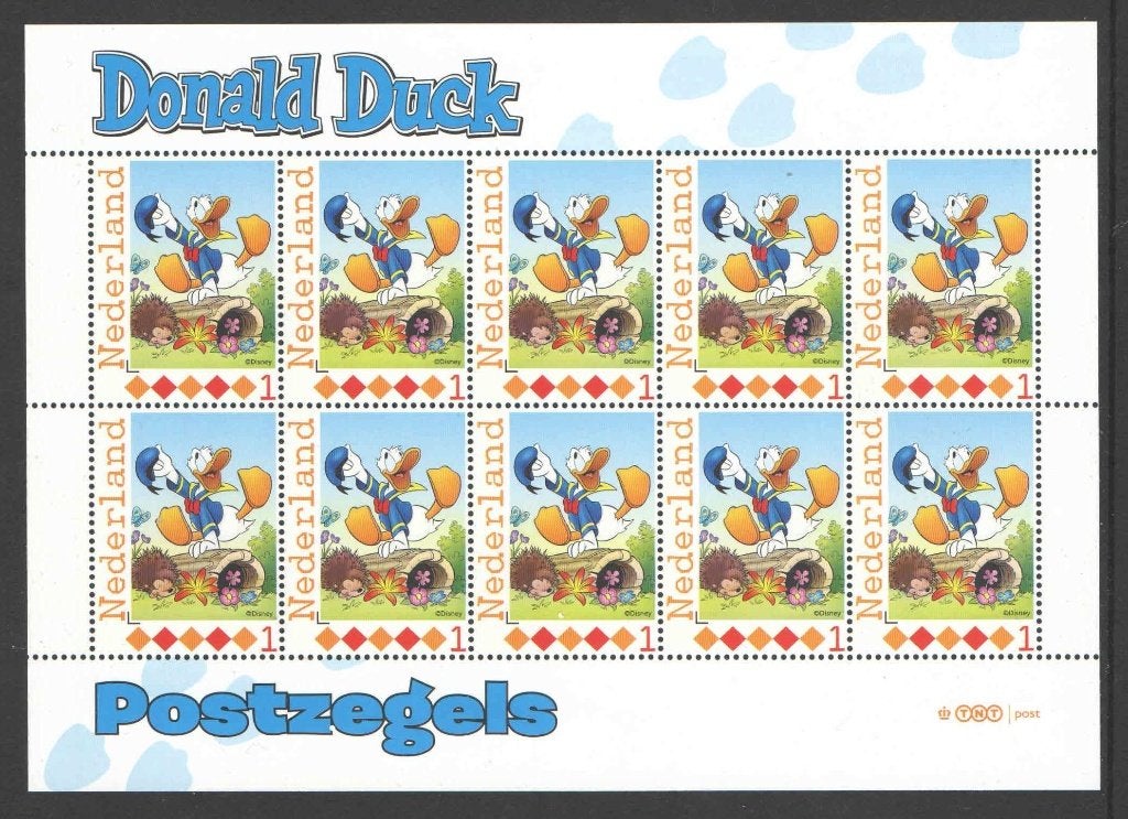 Postzegels Donald Duck, Ontdek Duckstad: Vel 36, Ophalen of Verzenden, Na 1940, Postfris
