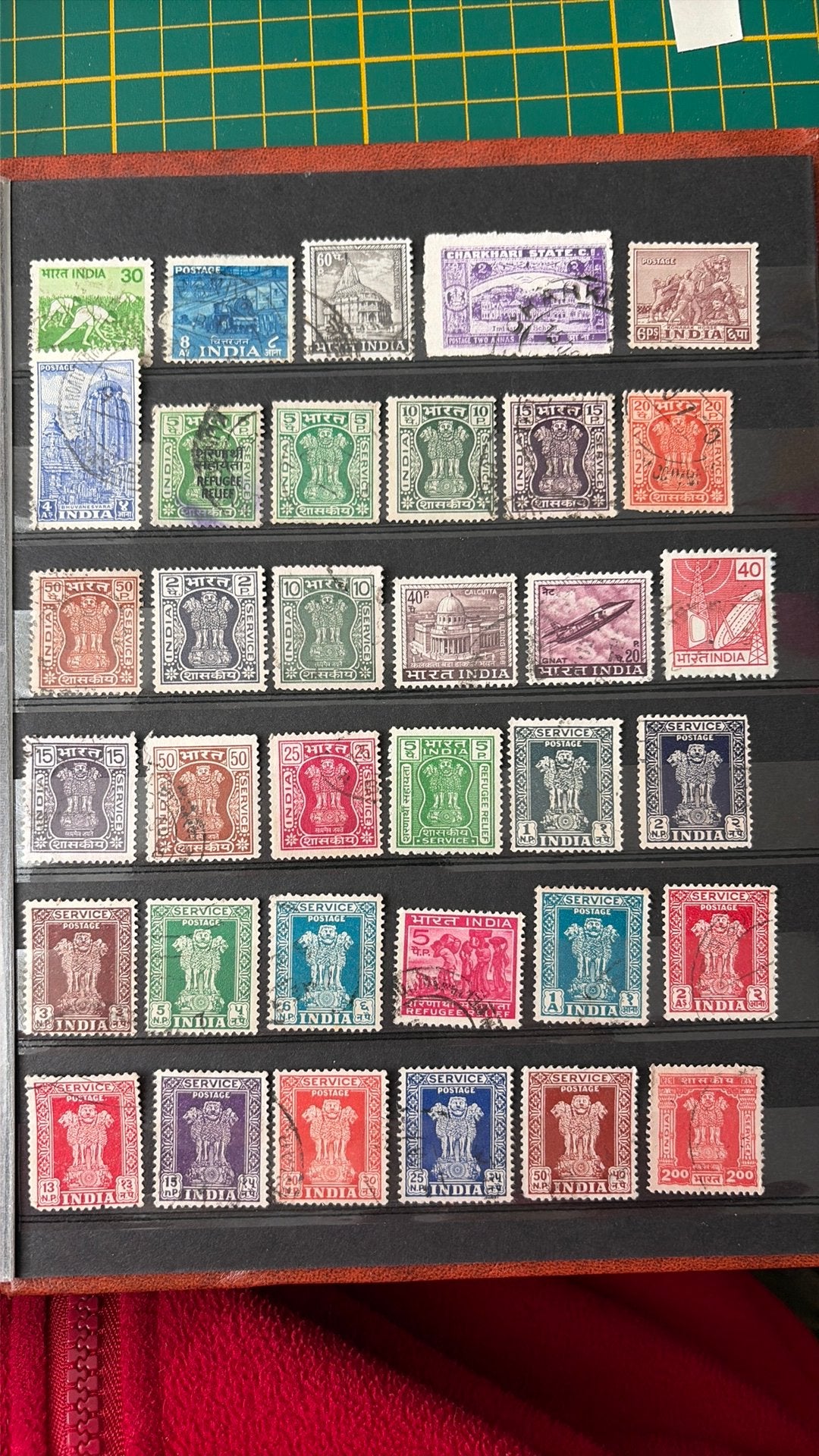 Leuke postzegels India BZ, Postzegels en Munten, Verzenden, Zuid-Azië