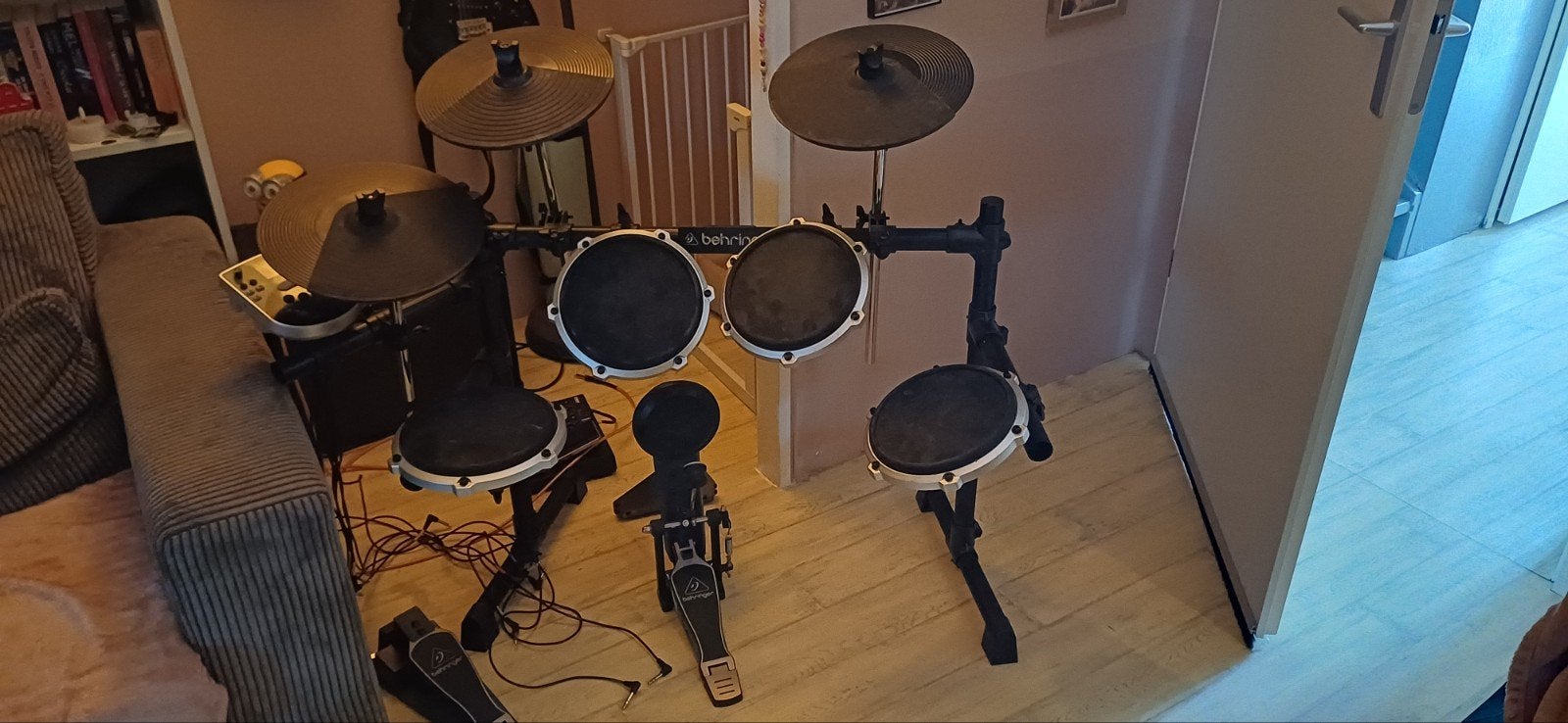 Behringer HDS240USB Elektronisch Drumstel, Ophalen, Gebruikt, Overige merken, Elektronisch