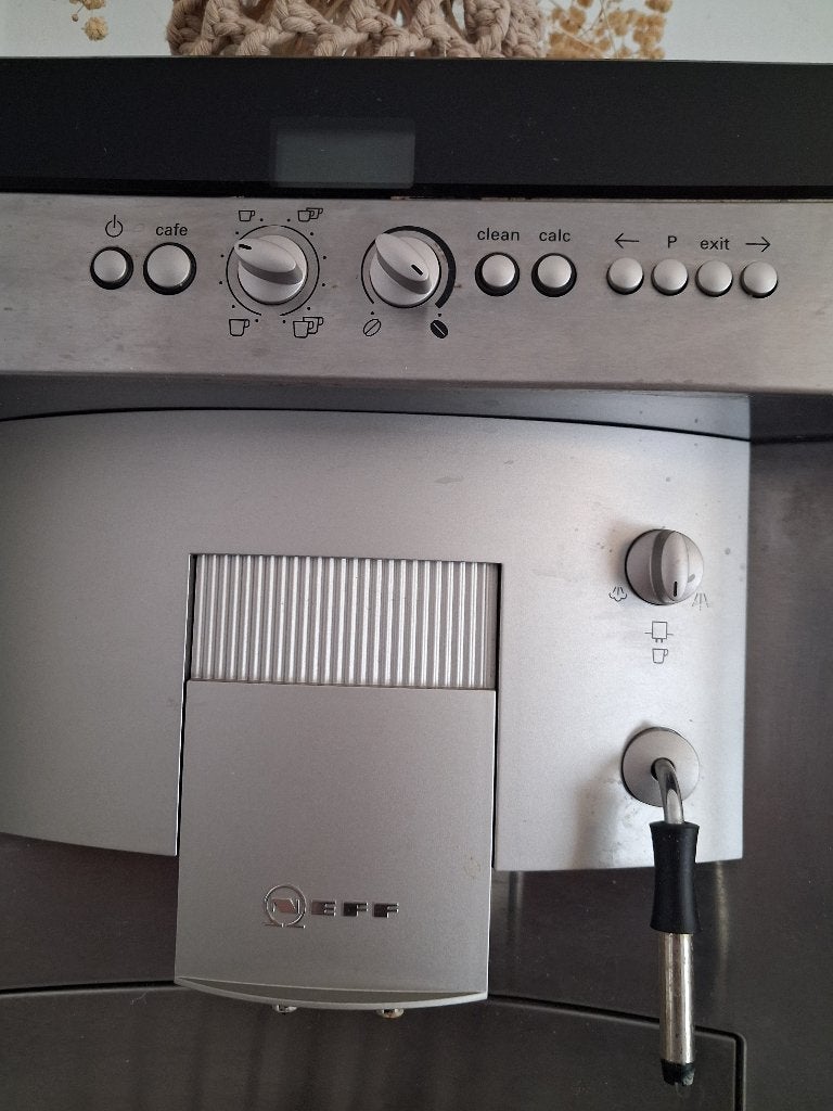 Inbouw koffiemachine, Ophalen, Zilver, Metaal, Overige merken