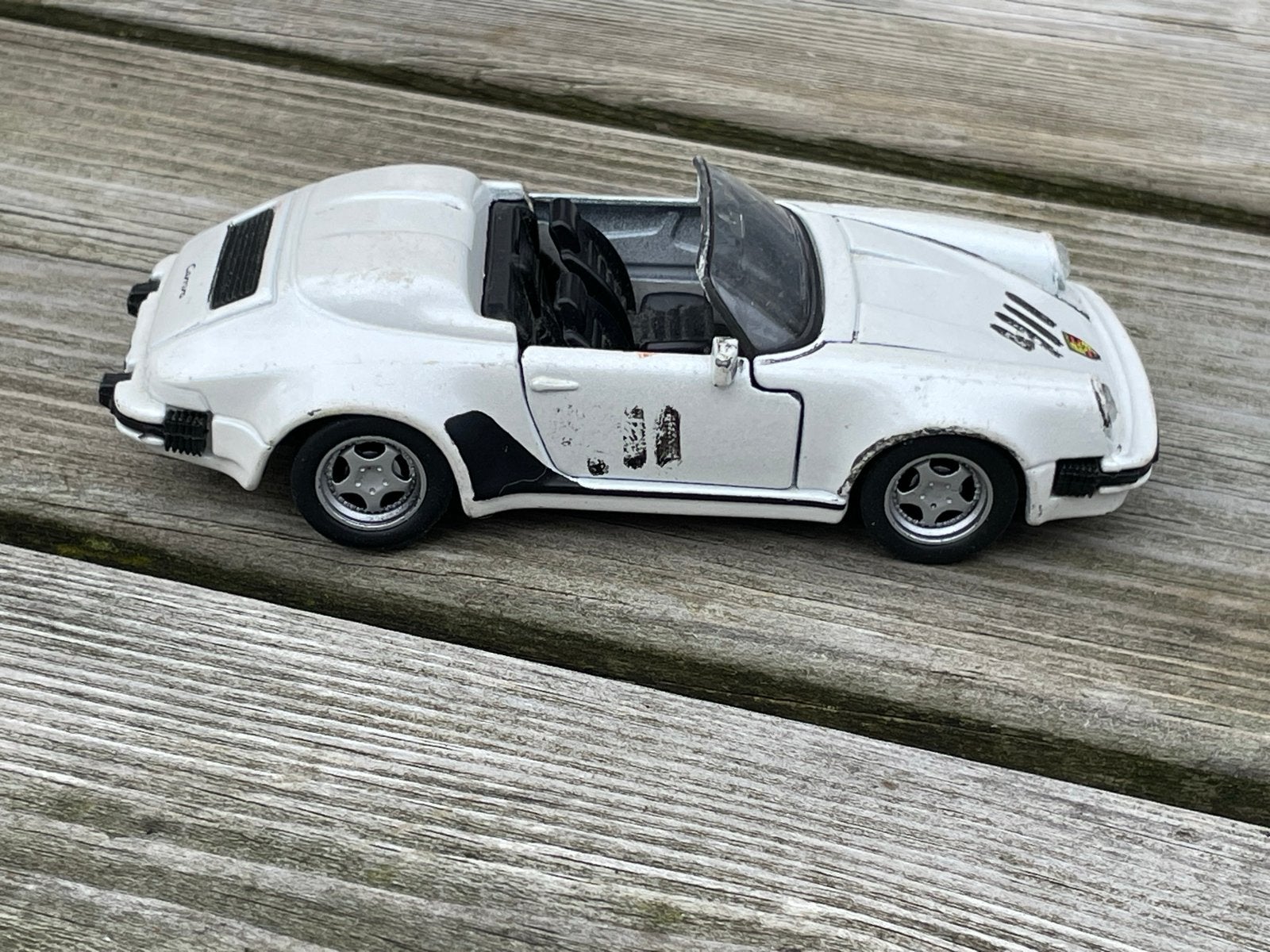 Maisto Shell Porsche 911 Speedster modelauto, Hobby en Vrije tijd, Modelauto's | Overige schalen, Ophalen of Verzenden, Gebruikt