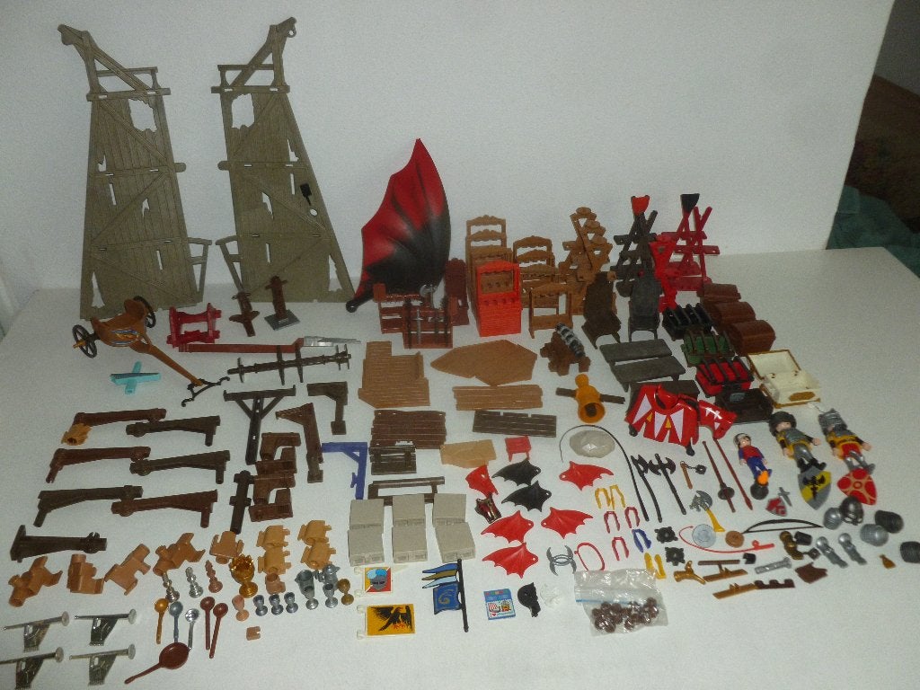 Playmobil Onderdelen Ridders Prijs Per Stuk Vanaf, Gebruikt, Losse onderdelen, Overige typen, Ophalen of Verzenden