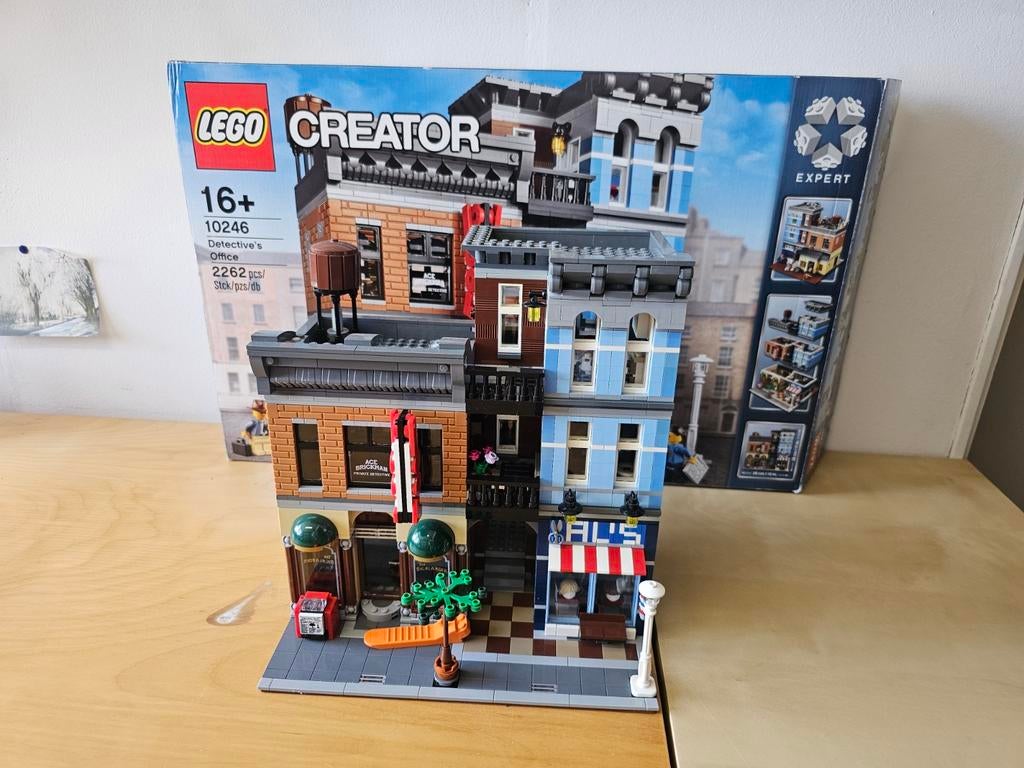 LEGO Creator Expert 10246 Detective's Office, Lego, Ophalen of Verzenden, Zo goed als nieuw, Compleet