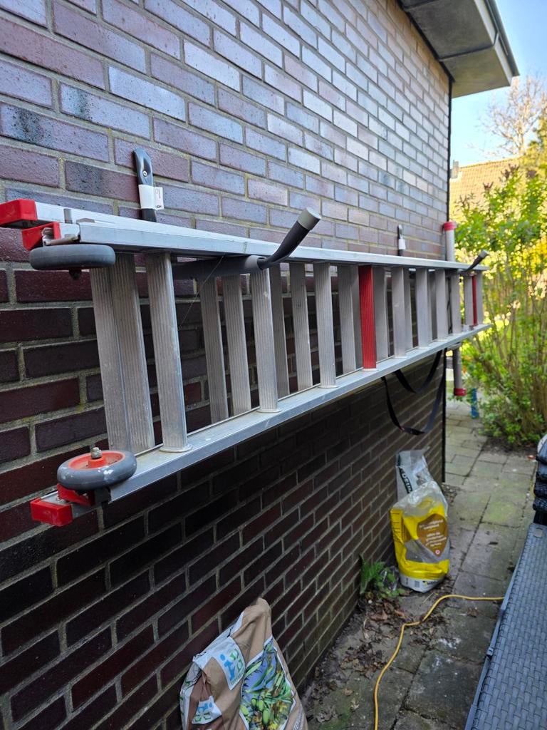 Altrex Reformladder 3 x 10 treden - AR 3072, Doe-het-zelf en Verbouw, Ladders en Trappen, Ophalen, 4 meter of meer