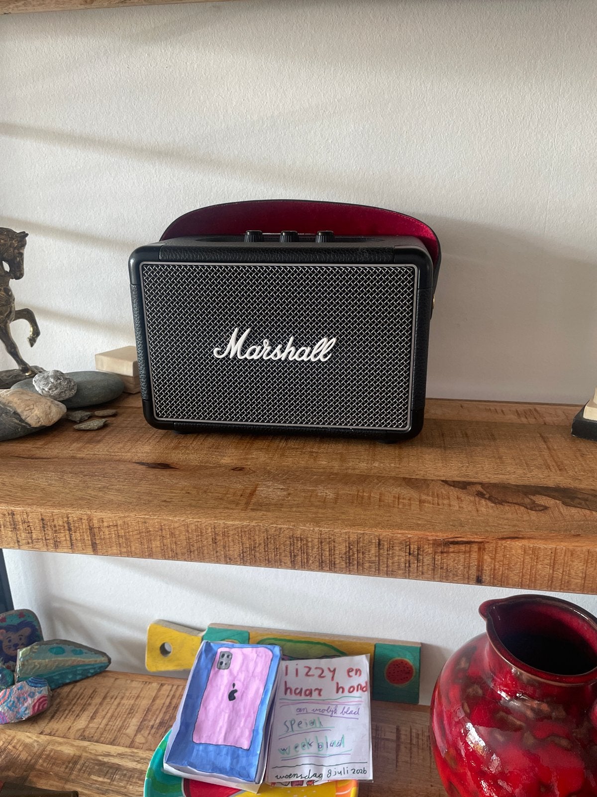 Marshall Kilburn II Bluetooth speaker - Krachtig geluid, Stofbestendig, Zo goed als nieuw, Ophalen, Overige merken