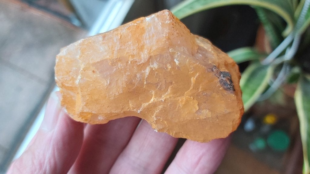 Rij118 Rozenkwarts met Limoniet collectie verzameling minera, Ophalen of Verzenden, Mineraal