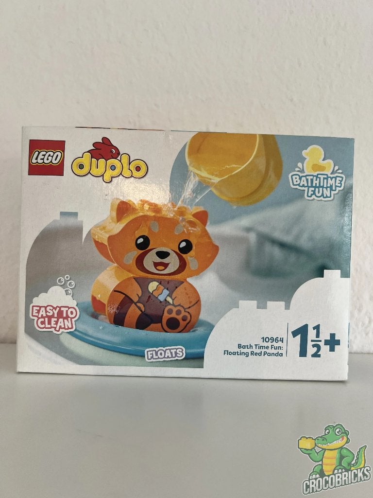 LEGO DUPLO 10964 Bath Time Fun: Floating Red Panda, Overige thema's, Verzenden, Lego, Nieuw