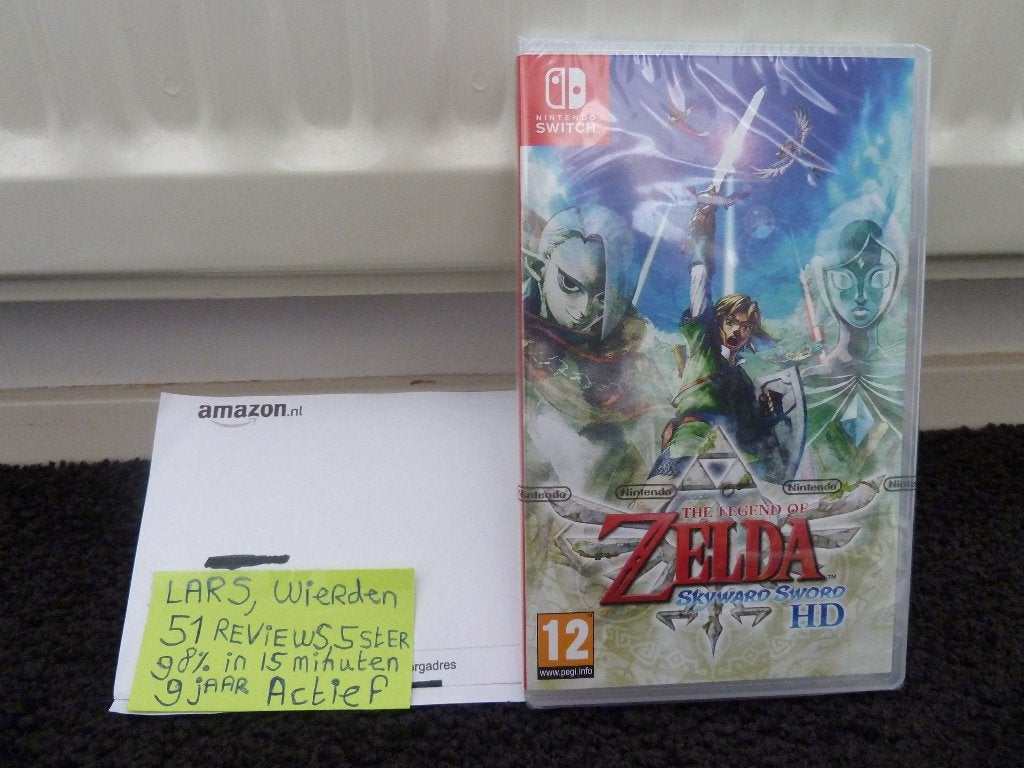 The Legend of Zelda Skyward Sword HD Nintendo Switch Geseald, Avontuur en Actie, 1 speler, Nieuw, Ophalen of Verzenden