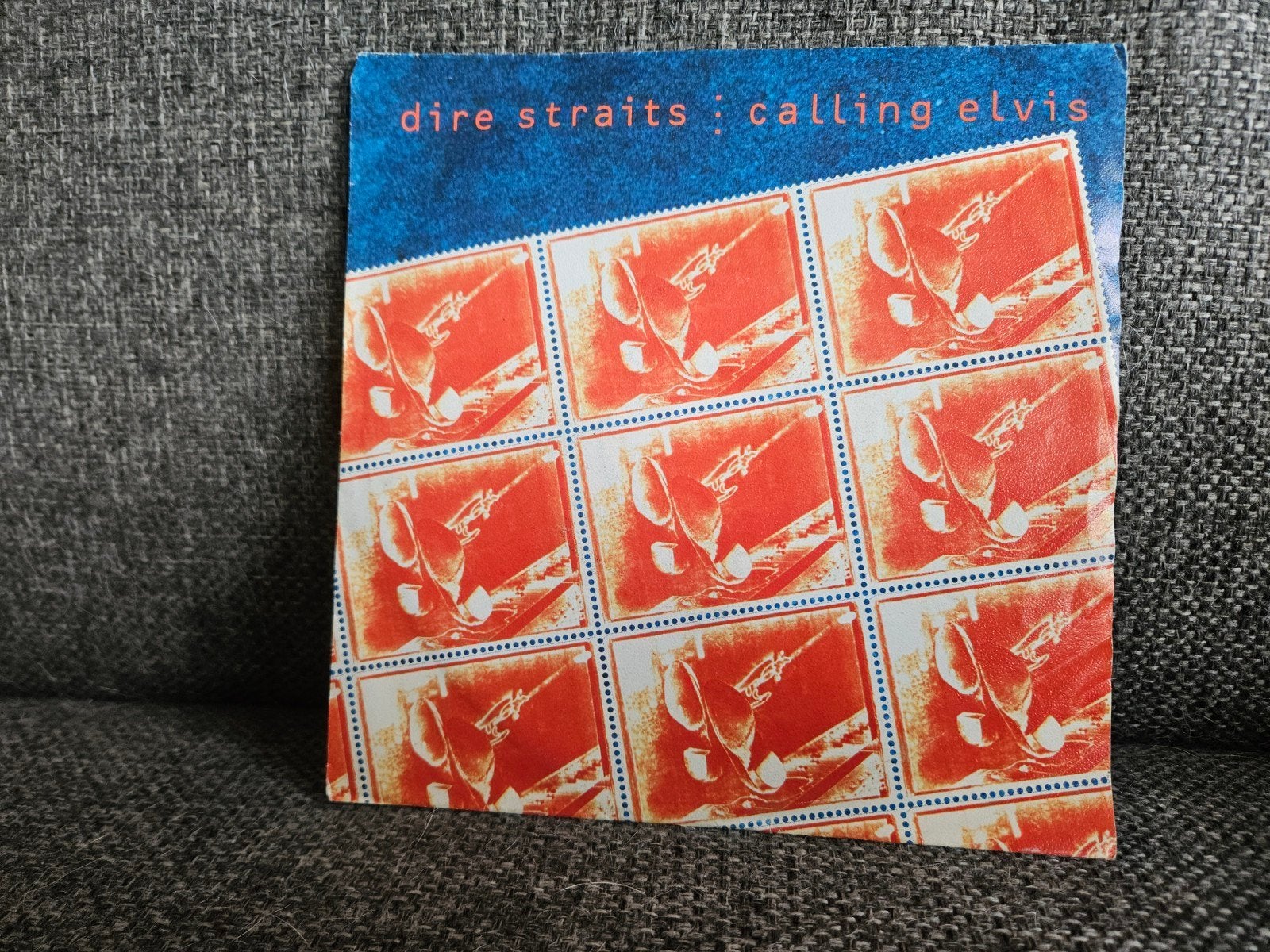 Dire Straits - Calling Elvis / Iron Hand 7 inch vinyl, Verzenden, Gebruikt, 7 inch, Poprock