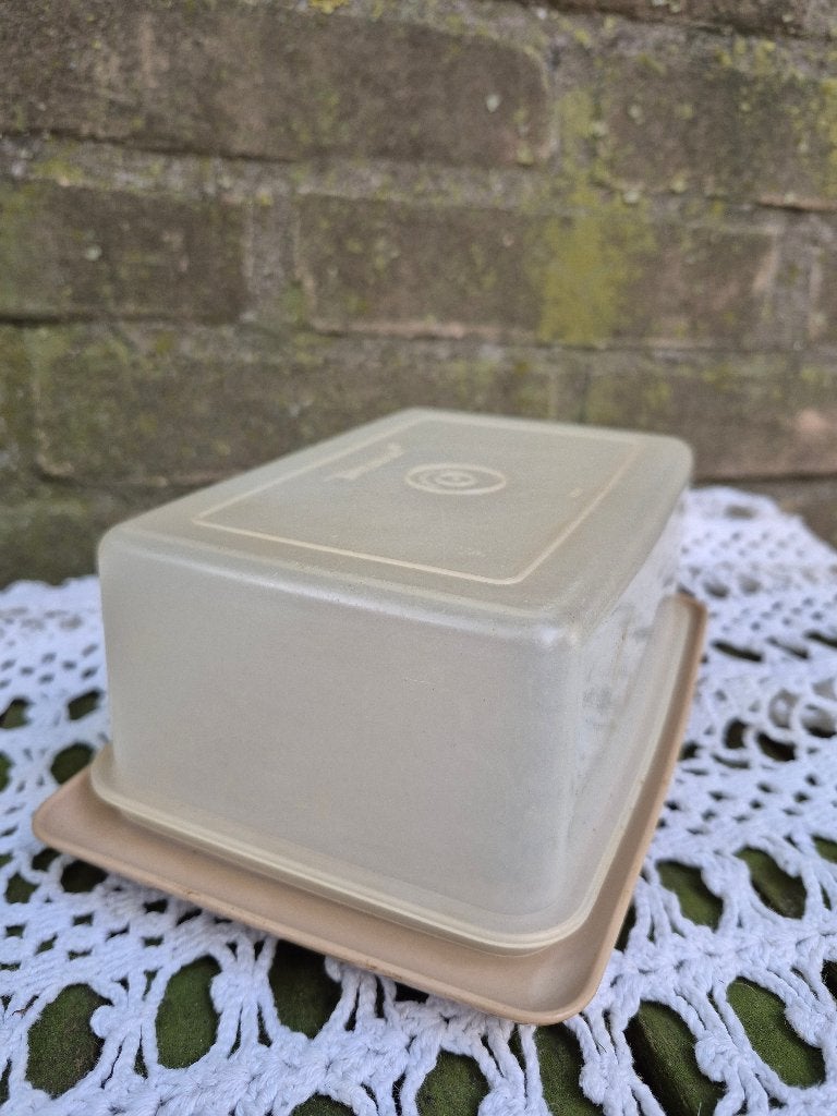 Tupperware botervloot, Ophalen of Verzenden, Gebruikt, Overige typen, Met deksel