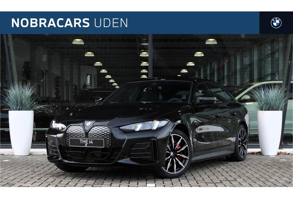 BMW i4 eDrive35 Gran Coupé M Sport / Schuif-kanteldak / Ada, Auto's, BMW, Achterwielaandrijving, Zwart, Leder, Nieuw