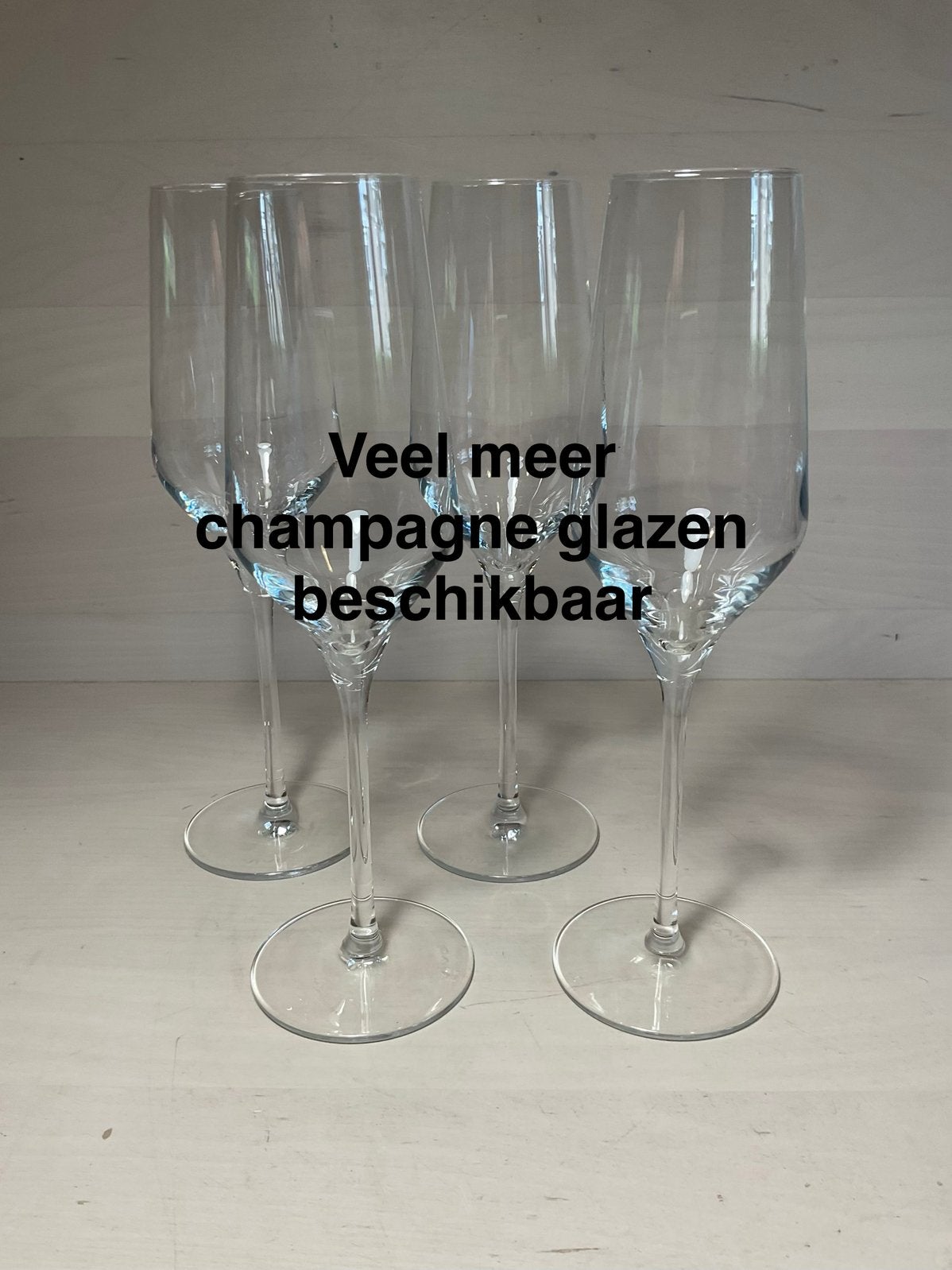 Vier Vivo champagne glazen Villeroy en Boch, Ophalen of Verzenden, Zo goed als nieuw, Overige typen