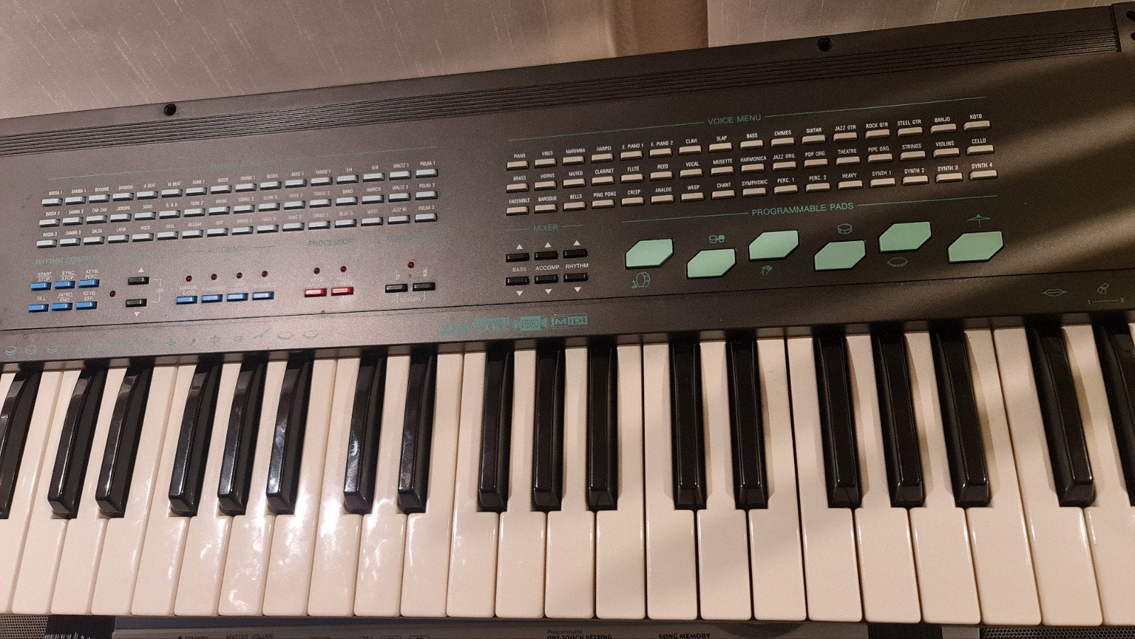 Keyboard  WX-serie Keyboard - Vintage Synthesizer, Ophalen, Midi-aansluiting, Gem, 61 toetsen