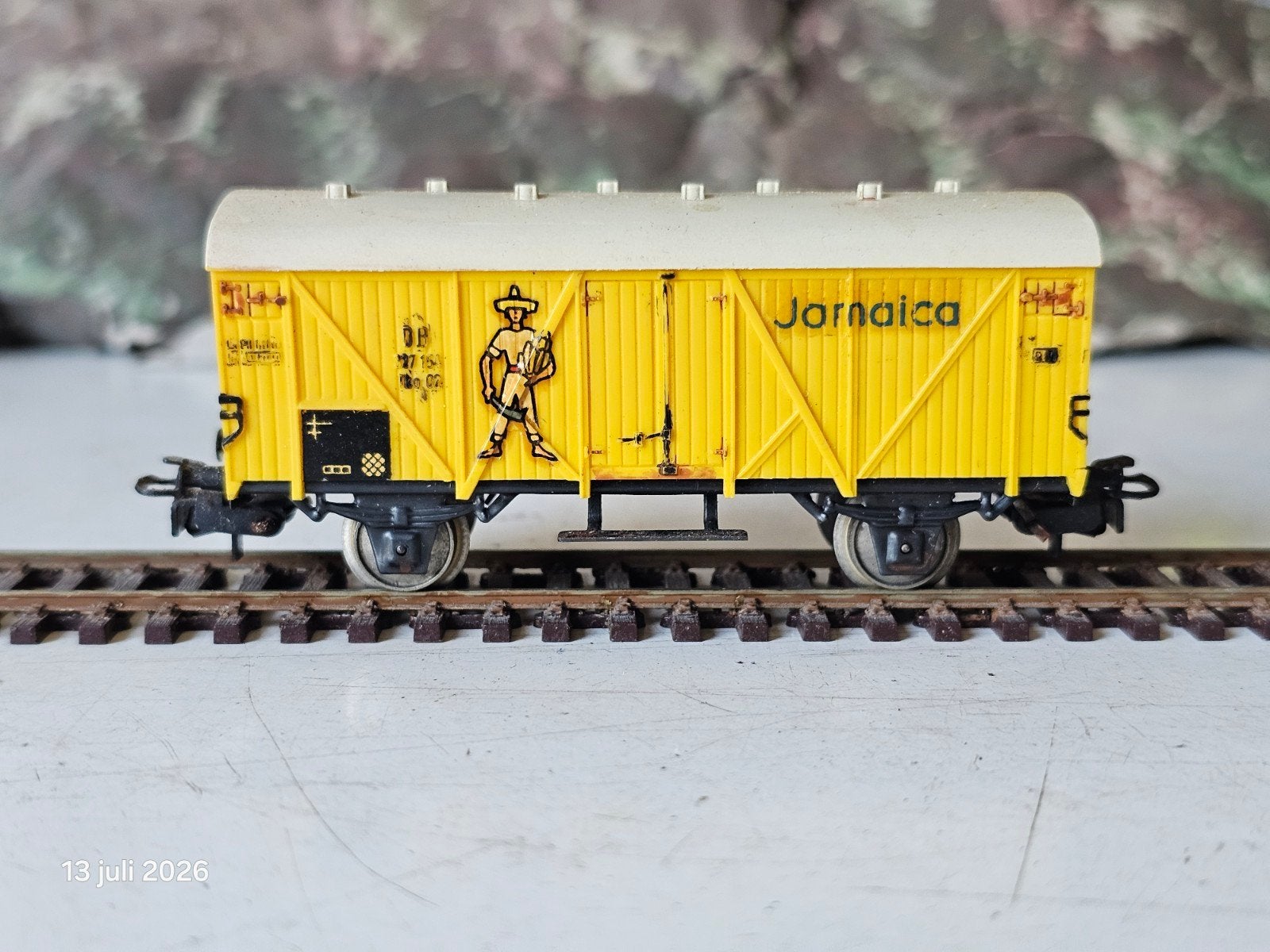 Märklin H0 Koelwagen Bananen (Jamaica), Wisselstroom, Gebruikt, Wagon, Ophalen of Verzenden