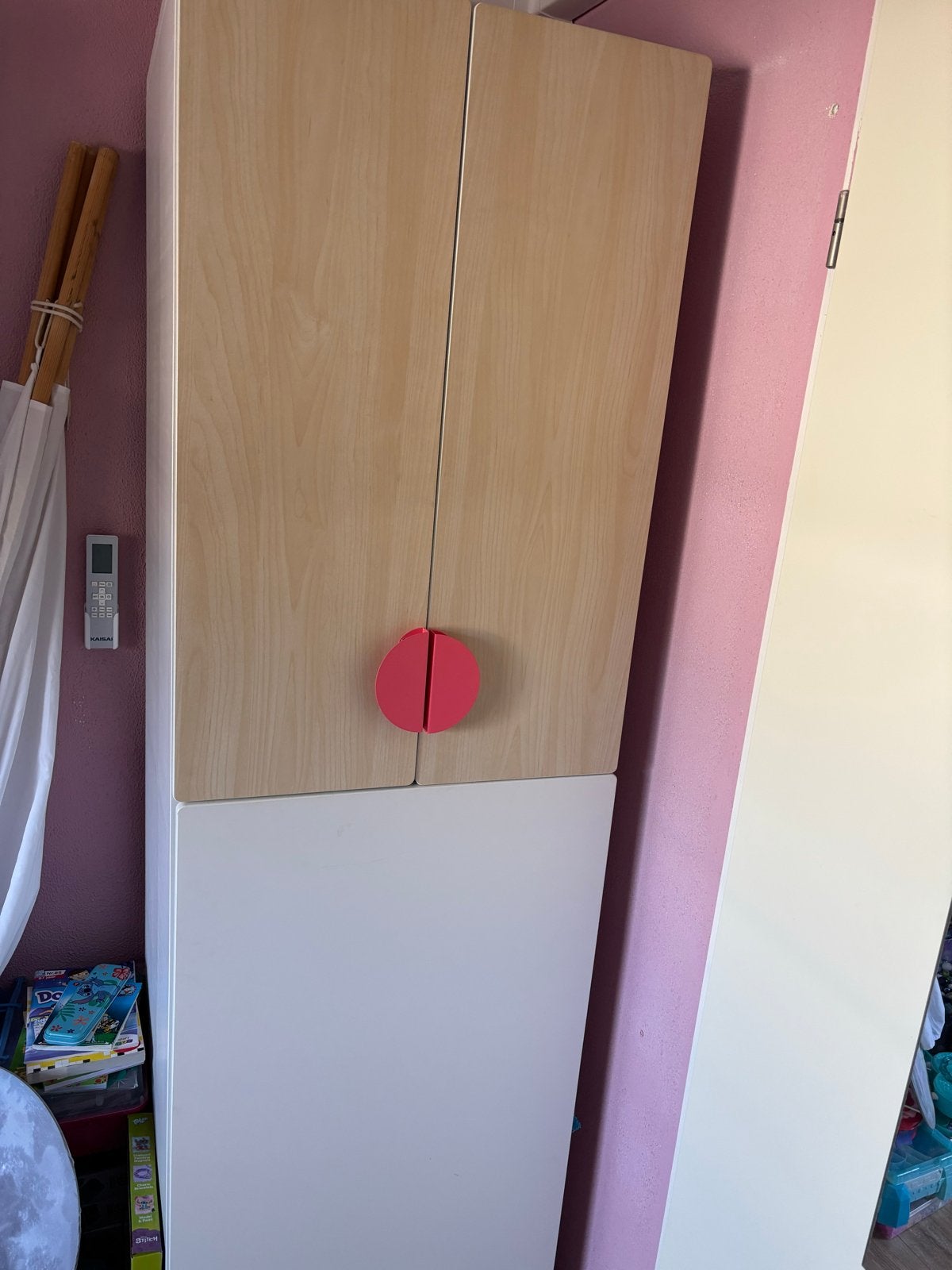 IKEA Kledingkast met Opbergkasten SMASTAD, Ophalen, Gebruikt, 50 tot 100 cm, 150 tot 200 cm