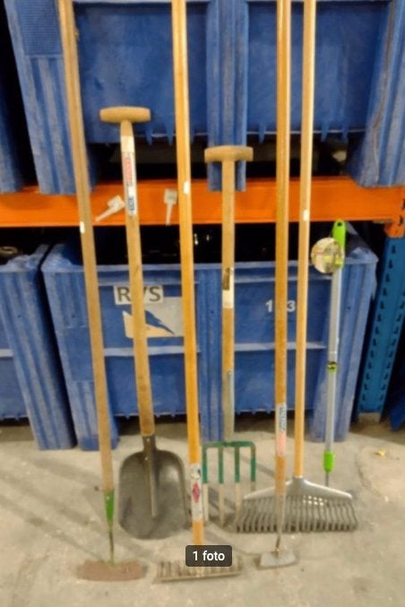 schop hark schoffel snoeischaar bezem etc. 5 euro p.s., Tuin en Terras, Hand-tuingereedschap, Ophalen, ., ., .