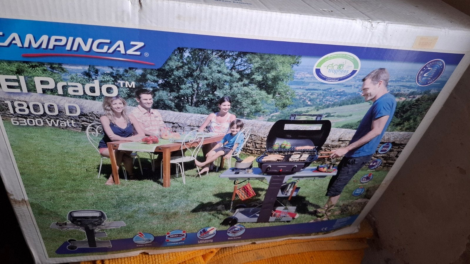 Campingaz El Prado 1800 D Gasbarbecue - 6300 Watt, Ophalen of Verzenden, Nieuw, Campingaz