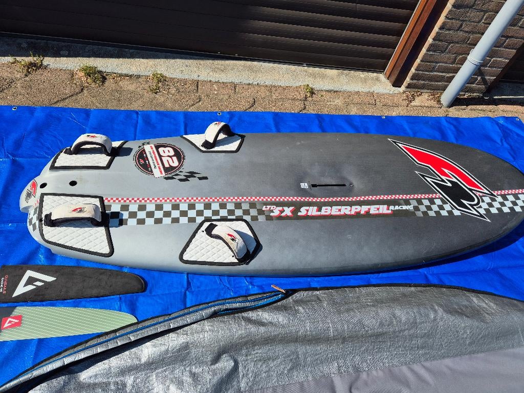 F2 Silberpfeil racing Ltd board 135 liter, Ophalen, Met draagtas, Minder dan 250 cm, Plank