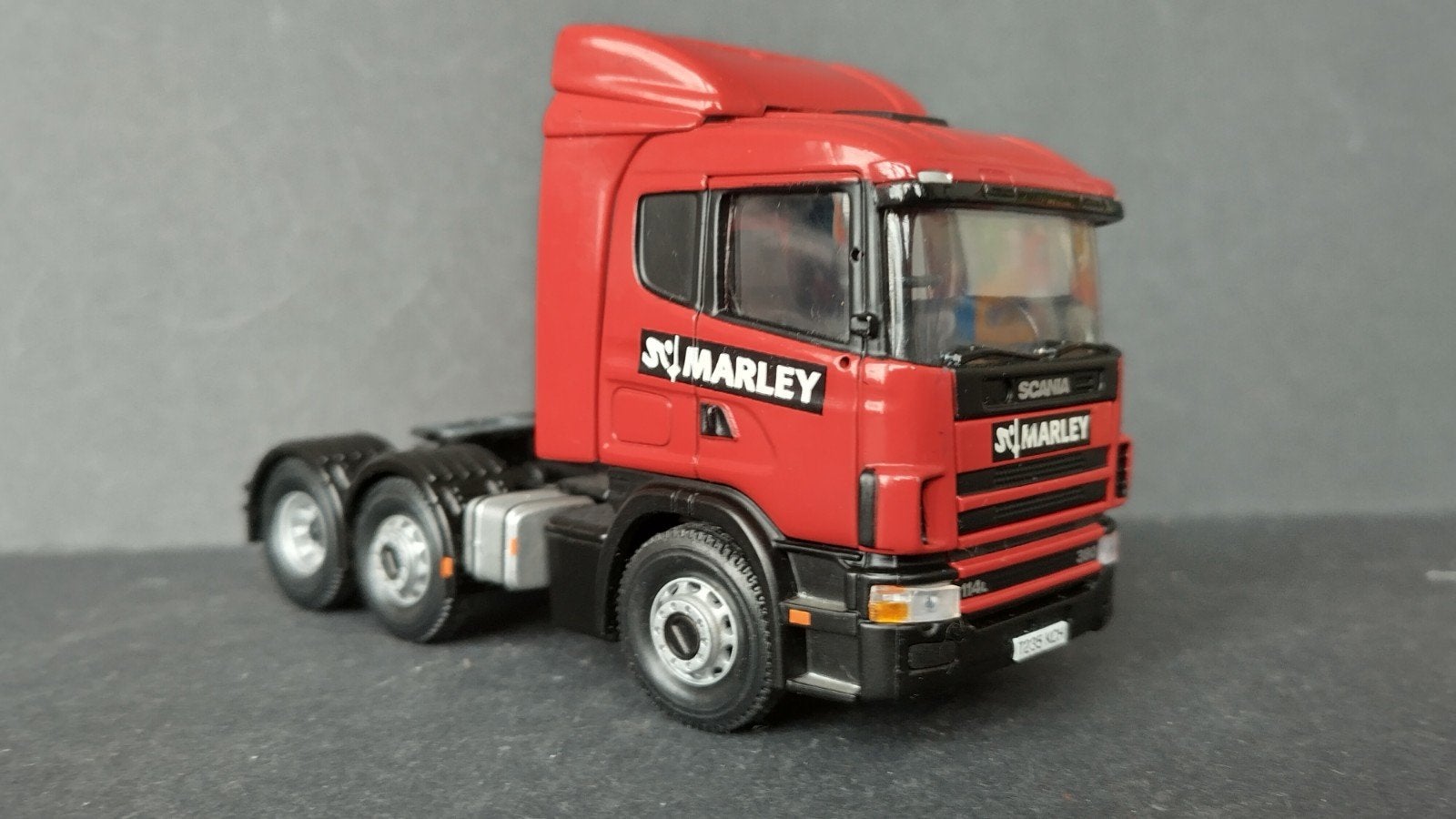 Scania 114 L Marley 1:50.Corgi Pol, Corgi, ., Zo goed als nieuw, Bus of Vrachtwagen