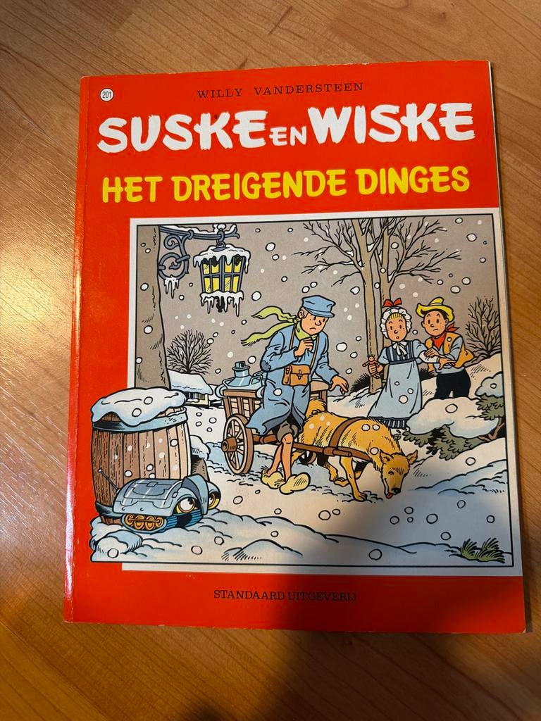 Suske en Wiske - Het Dreigende Dinges (nr. 201), Eén stripboek, Ophalen, Gelezen