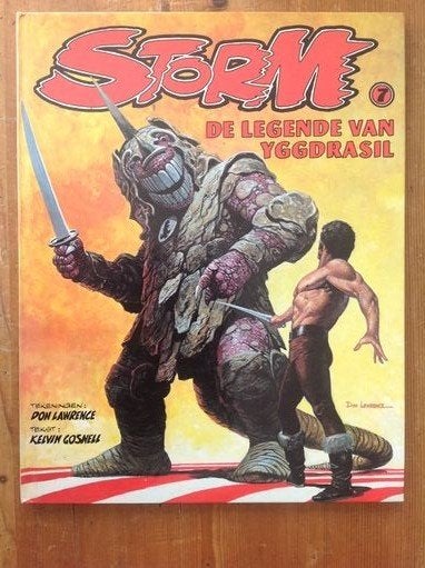 Storm - 07_HC_De legende van Yggdrasil [1e druk], Boeken, Eén stripboek, Ophalen of Verzenden, Zo goed als nieuw, Don Lawrence