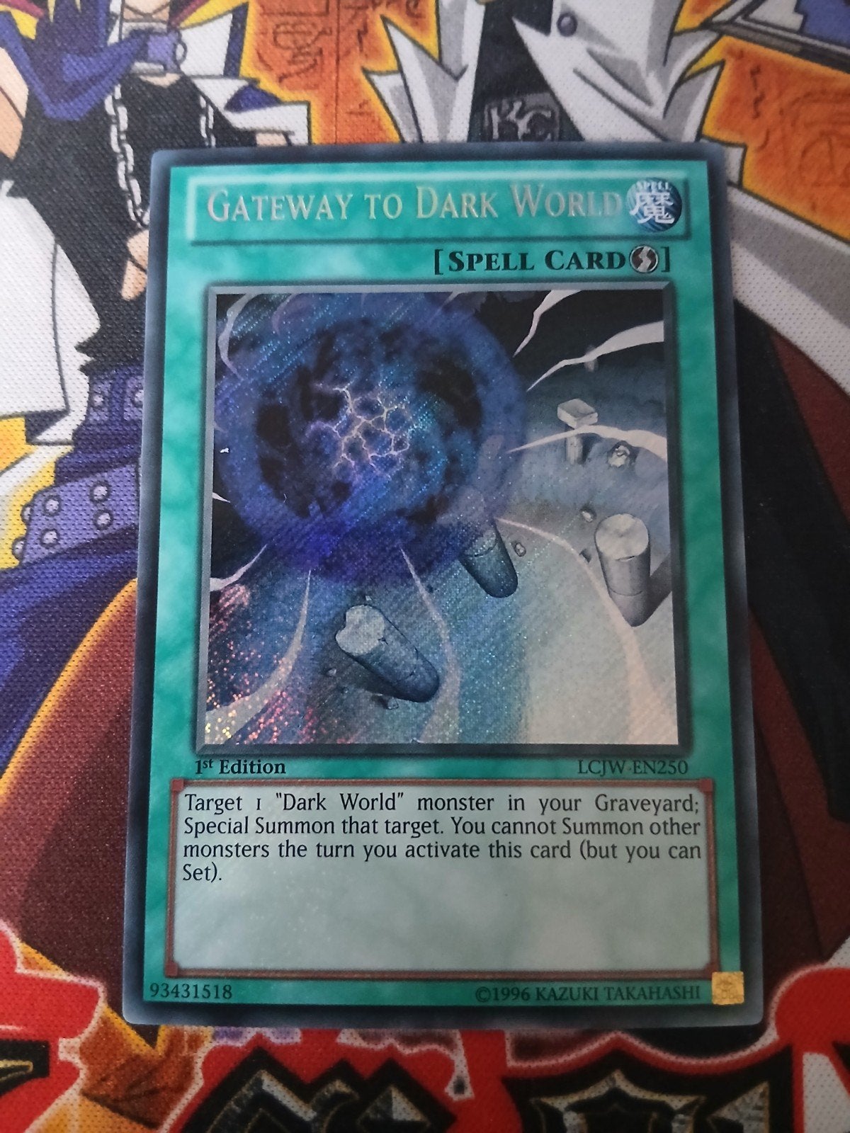 Gateway to Dark World - Secret Rare LCJW - Yu-Gi-Oh, Hobby en Vrije tijd, Verzamelkaartspellen | Yu-gi-Oh!, Ophalen of Verzenden