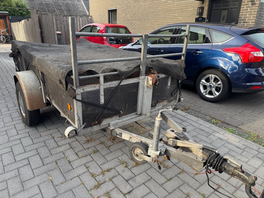 Henra Open Geremde Aanhanger Met Kenteken, Ophalen, Gebruikt