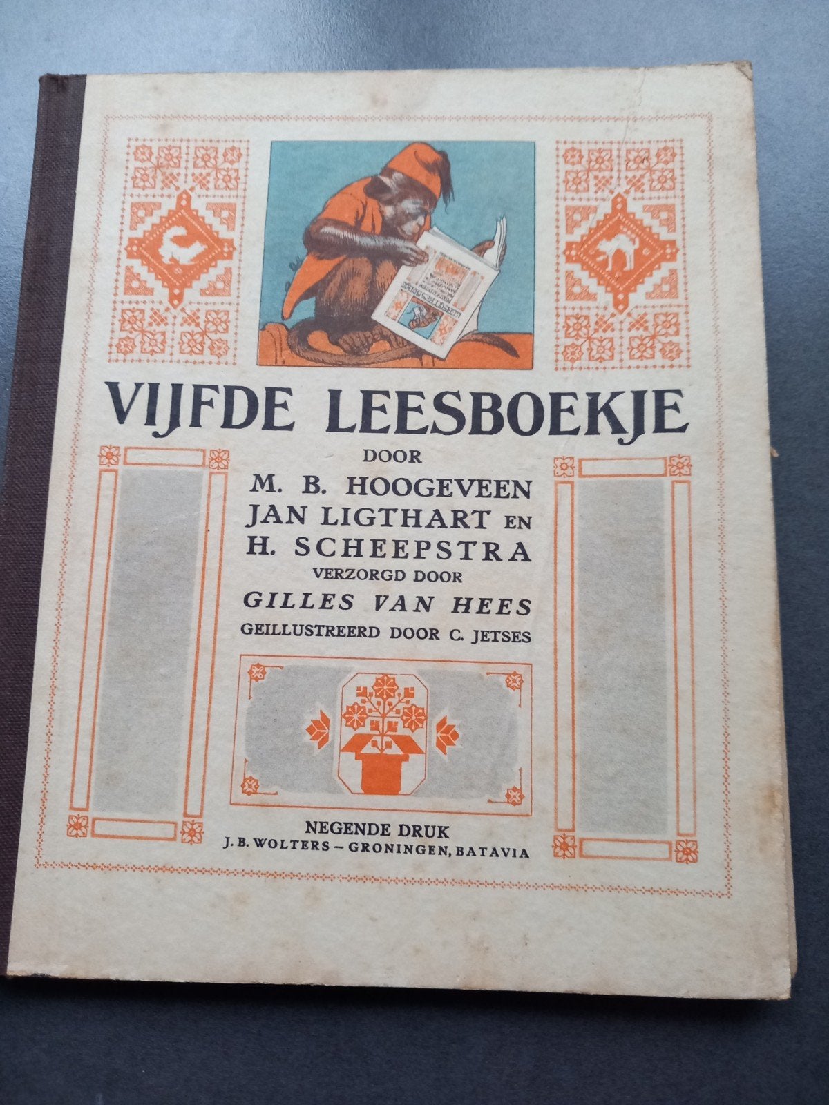 oude schoolboekjes 2 stuks, Ophalen of Verzenden, Gelezen, Overige niveaus, Hoogeveen, Ligthart , Scheepstra