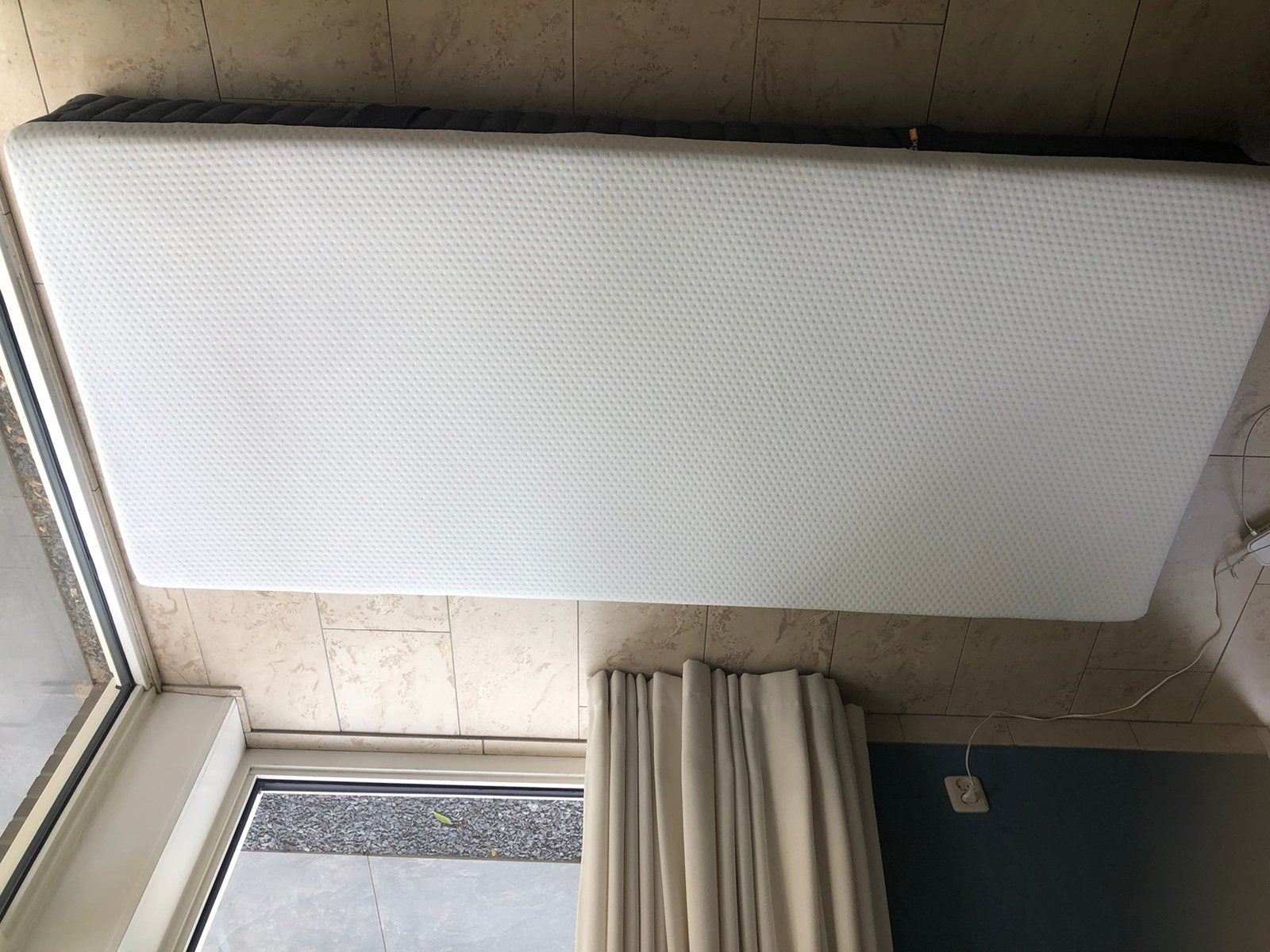 EMMA hybride 2 adjustable matras 90 x 200, Ophalen of Verzenden, Zo goed als nieuw, Eenpersoons, 90 cm