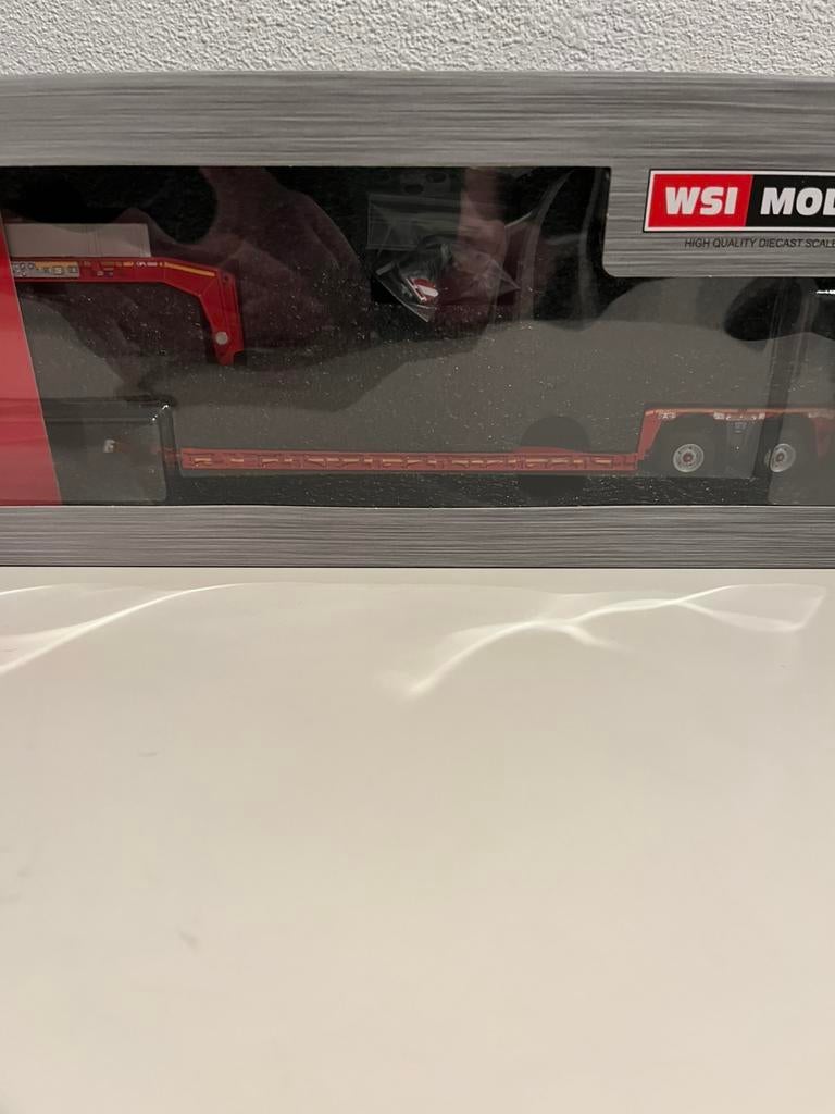 1:50 WSI dieplader ., Verzenden, Zo goed als nieuw, Bus of Vrachtwagen, Wsi